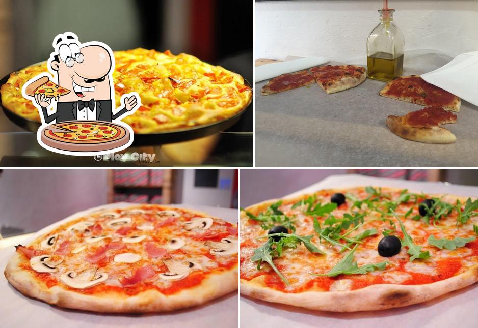 Try out different types of pizza