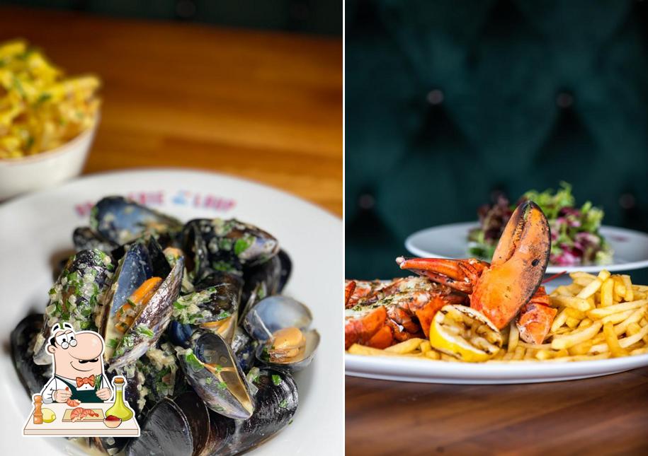 Order seafood at Brasserie Loup