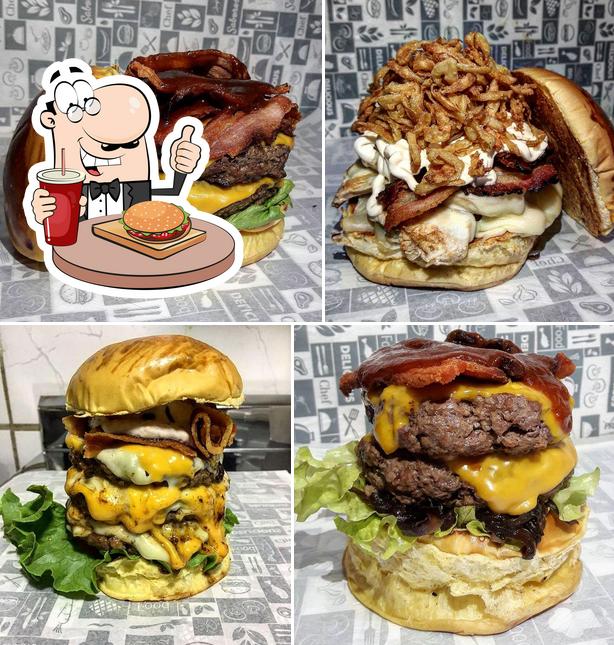 Delicie-se com um hambúrguer no Buffalo's Burger