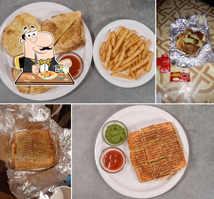 Food at Dipak Sandwich