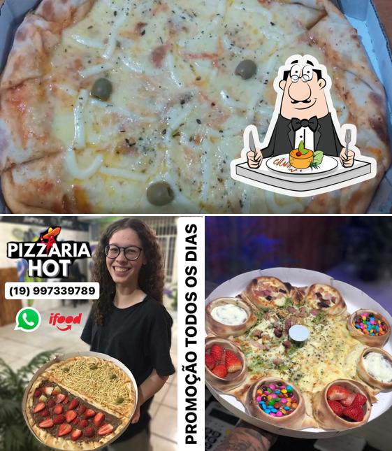 Comida em Hot Pizzaria