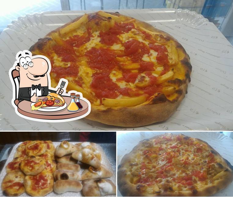 Choisissez des pizzas à Pizzetteria Lovaglio