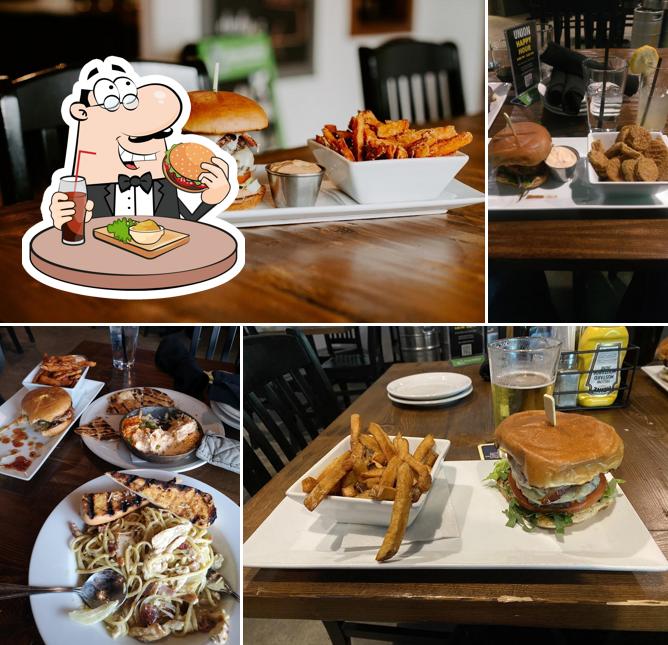 Try out a burger at Union Pub Komoka