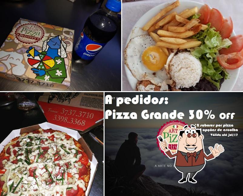 Comida em Art In Pizza Delivery