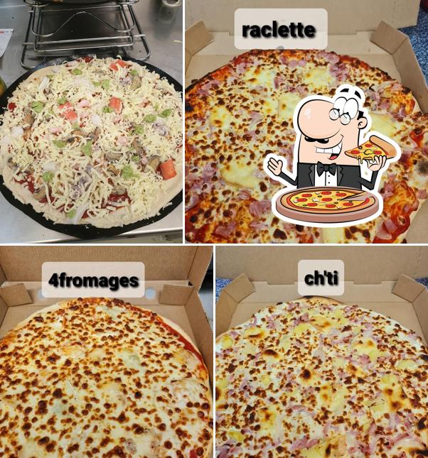 Commandez de nombreux genres de pizzas