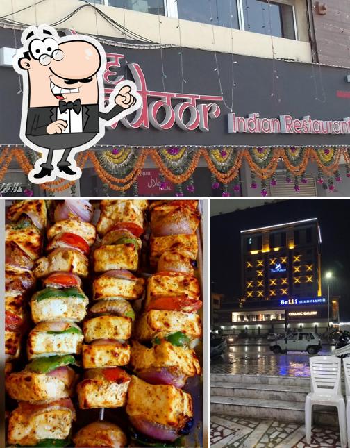 The photo of The Tandoor Indian Restaurant’s exterior and food