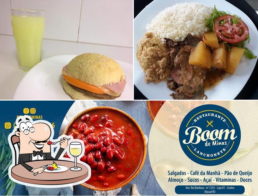 Comida em Boom de Minas