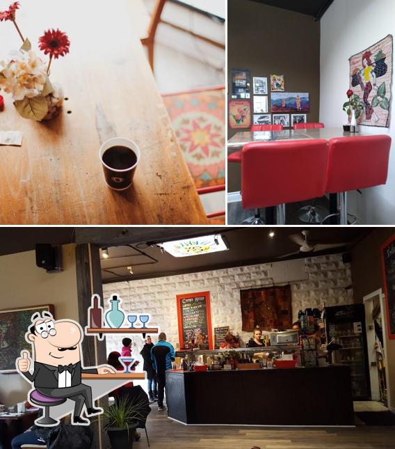 Check out how Lazy Tulip Cafe looks inside