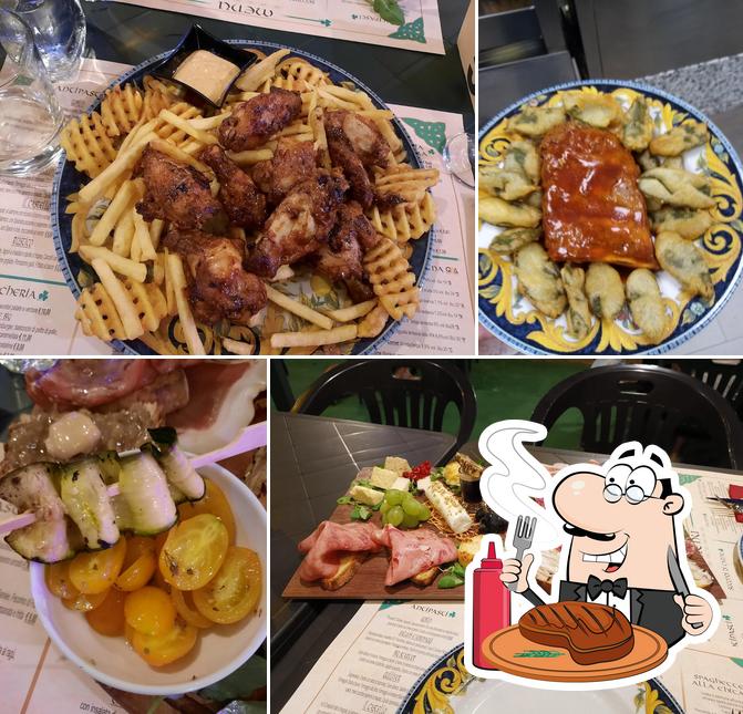 Prenditi i piatti di carne a Gulliver Irish Pub