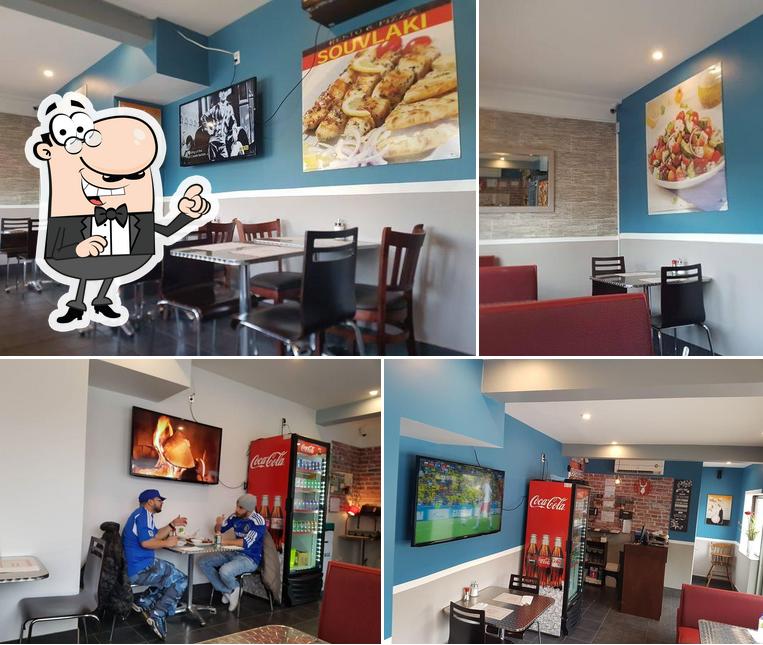 L'intérieur de Chambly Pizzeria