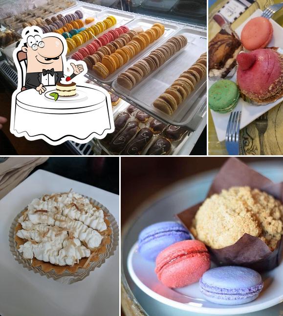 Amélie's French Bakery & Café provides a range of sweet dishes