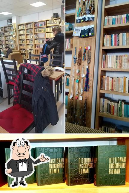 The interior of Flori de Mac Books&Coffee