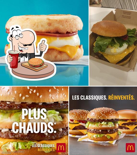 Prenez un hamburger à McDonald's