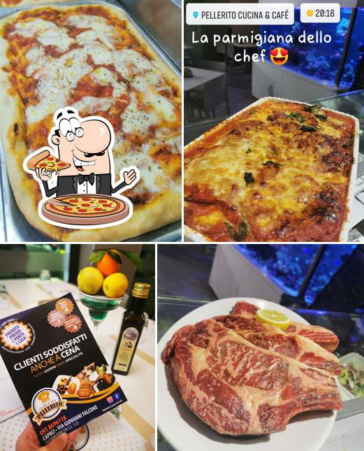 Scegli una pizza a Pellerito Cucina & Café