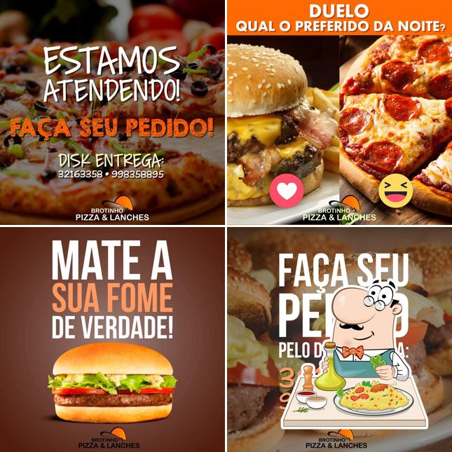 Comida em Brotinho Pizza e Lanches