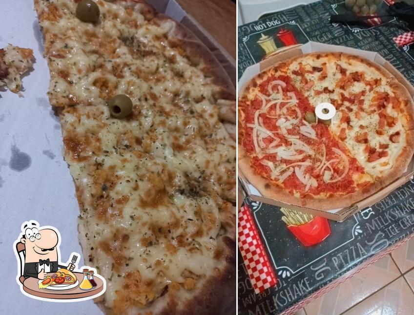 Escolha pizza no Dicasa Pizzaria