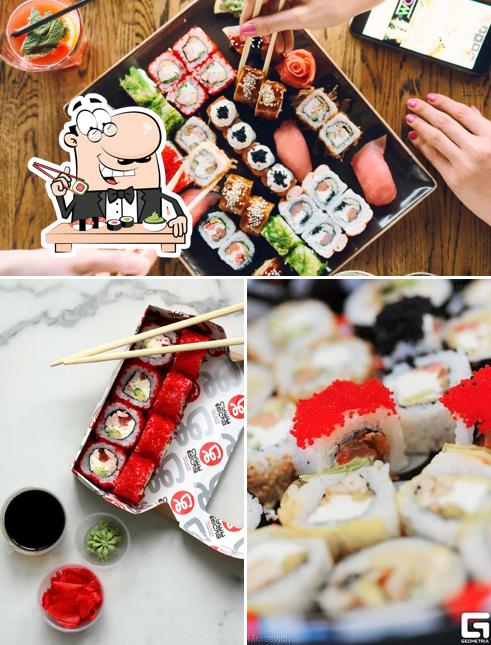 Попробуйте различные виды суши