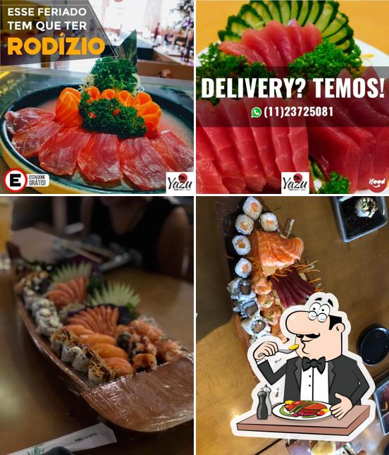 Comida em Yazu Sushi Butantã