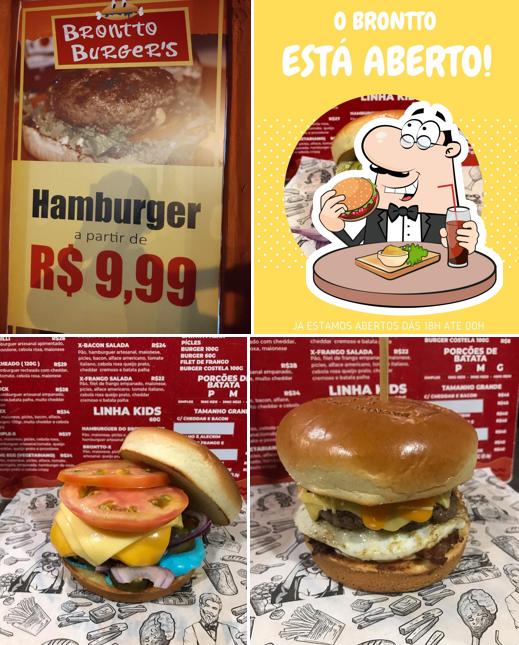 Hambúrguer em Brontto Burgers