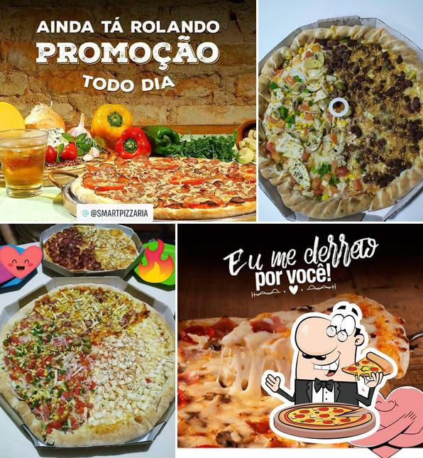 No Restaurante e Pizzaria Smart, você pode degustar pizza