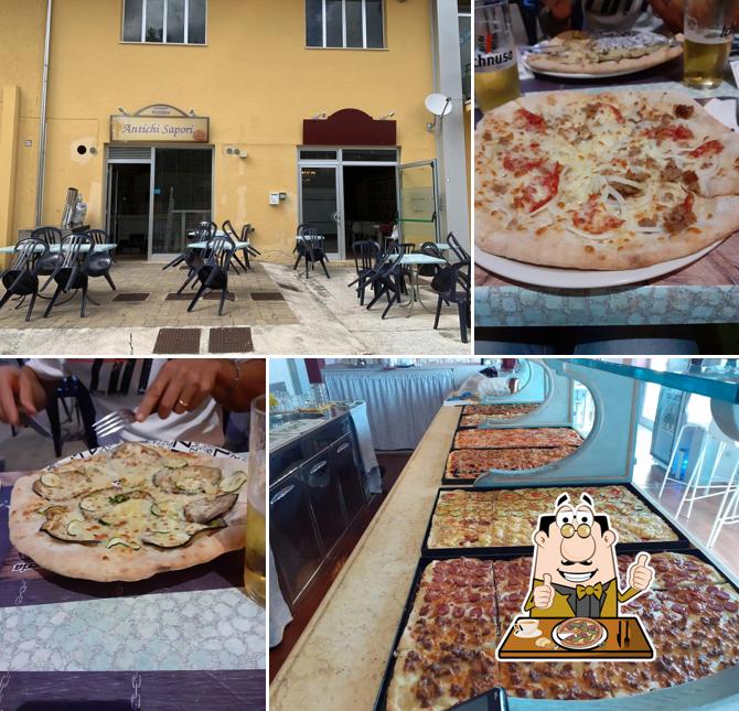 Prova una pizza a Ristorante Pizzeria Antichi Sapori