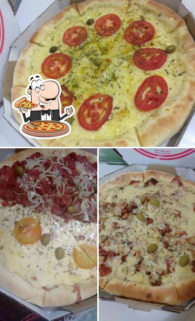 Experimente diferentes tipos de pizza