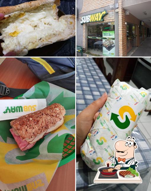 Subway serve pratos de carne