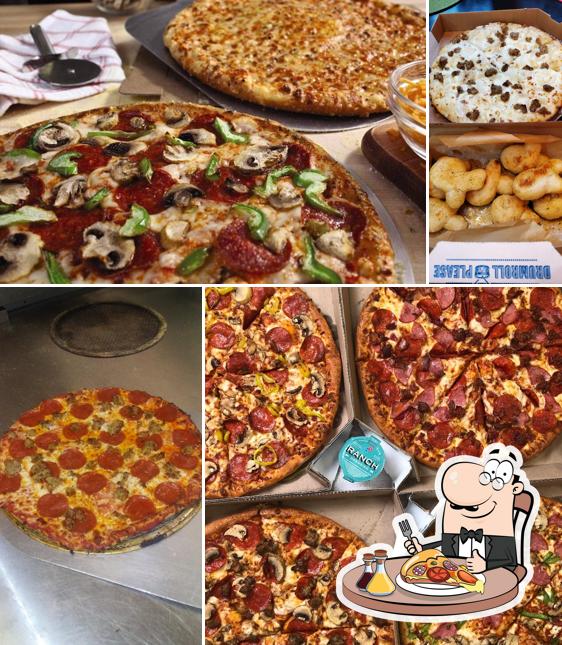 Get pizza at Domino's Pizza