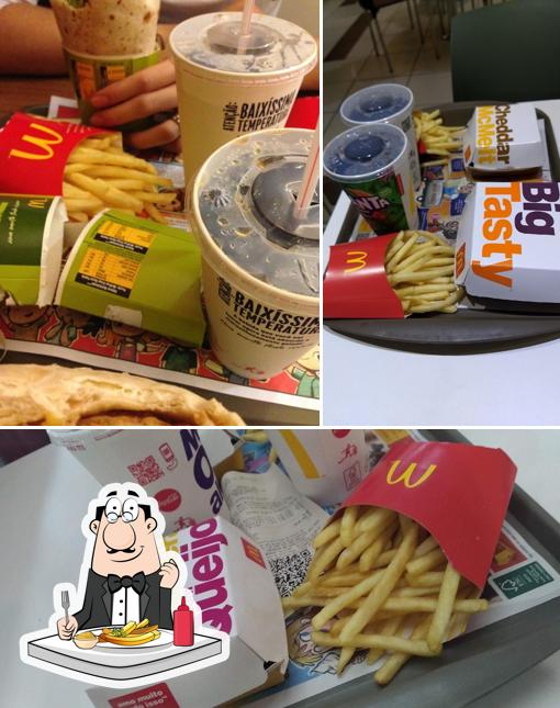 Peça fritas no McDonald's