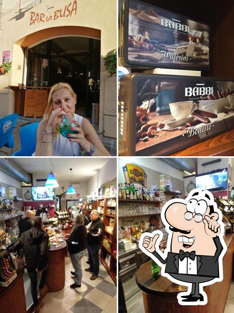 Gli interni di Bar Busa