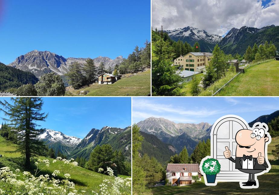 L'extérieur de Hôtel du Col de la Forclaz