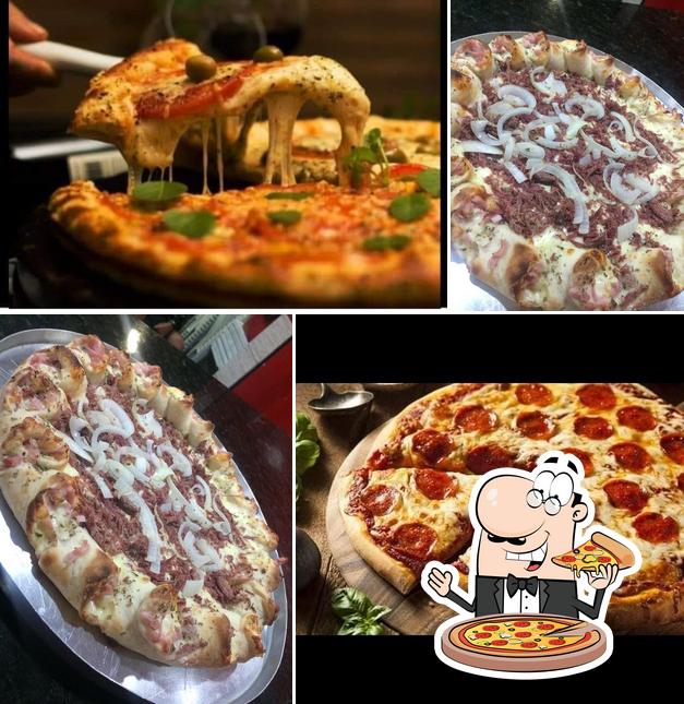 Consiga diferentes estilos de pizza