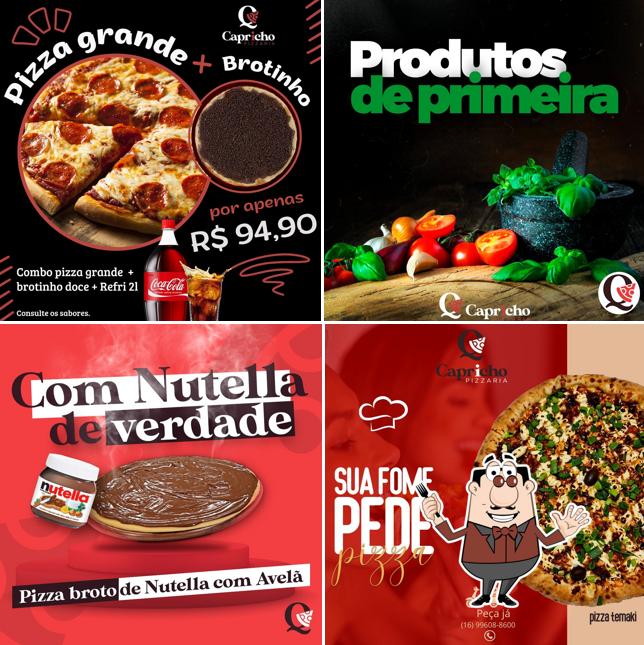 Comida em Que Capricho Pizzaria