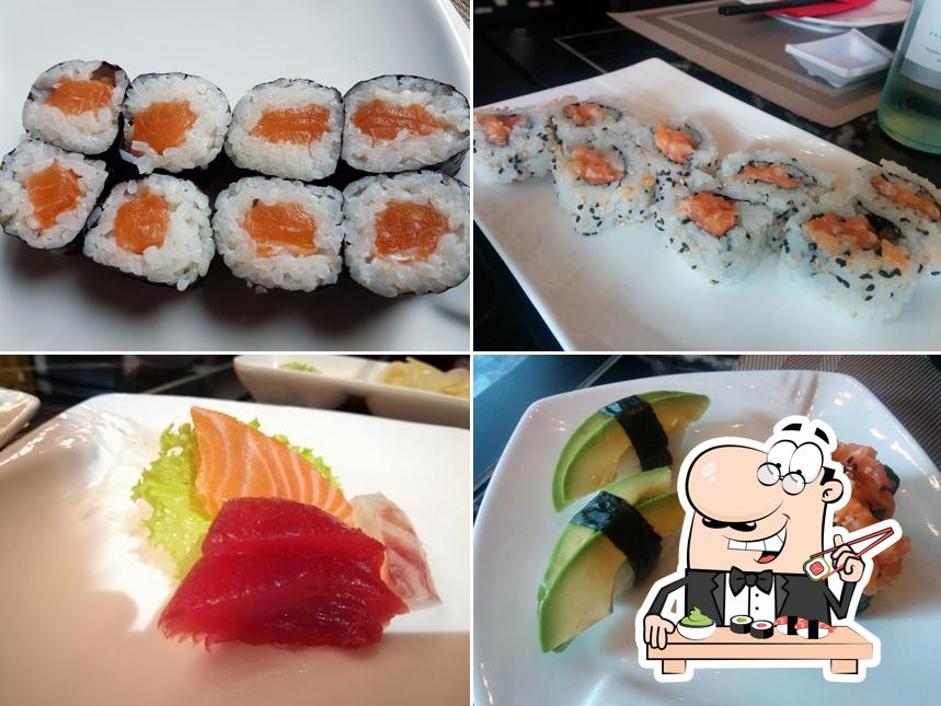 Prenditi le varie opzioni di sushi