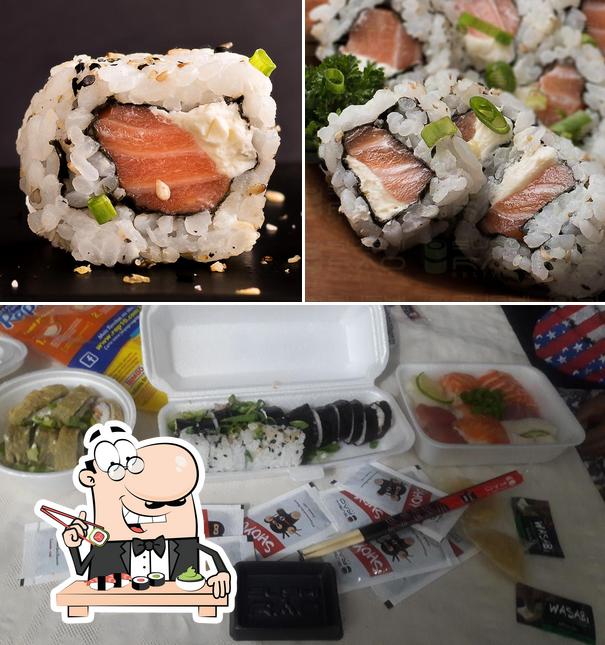 Elige uno de sus distintos tipos de sushi