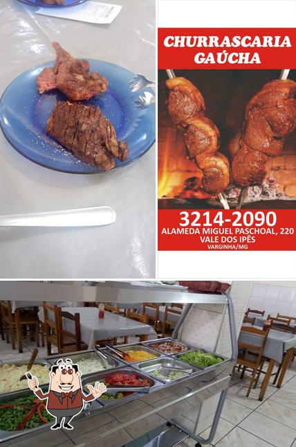 Comida em Churrascaria Gaúcha