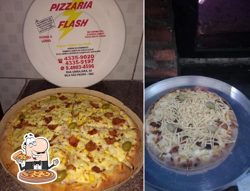 No Pizzaria Flash, você pode conseguir pizza