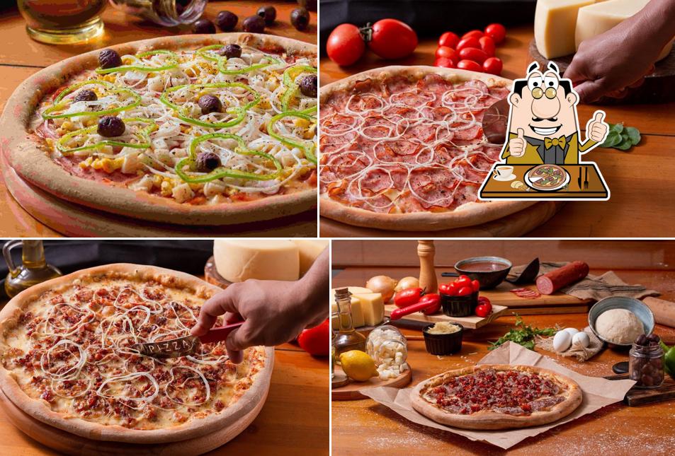 Consiga pizza no Morais Pizzaria e Hamburgueria - Campo Grande