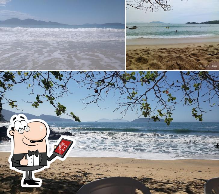 Veja imagens do exterior do QUIOSQUE DA BETE - Praia da Caçandoca