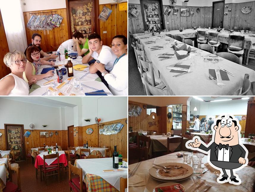 Gli interni di Rocky's Ristorante Rosticceria Gastronomia Italiana