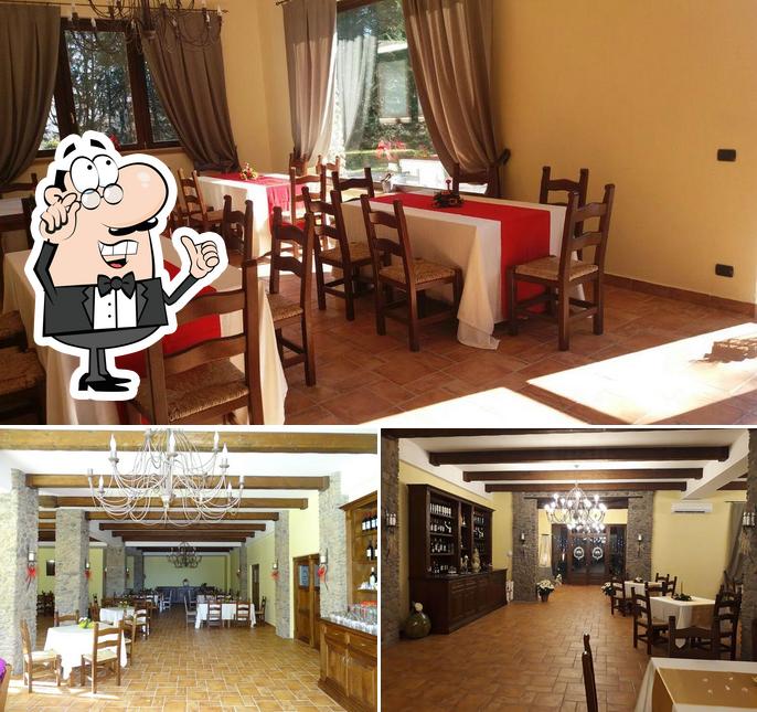 The interior of Tenuta Masucci