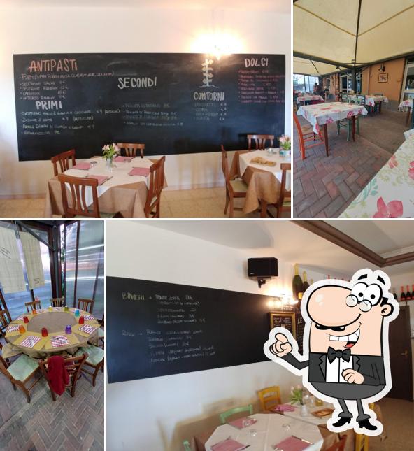 Gli interni di Bar Trattoria Capocroce