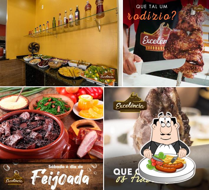 Comida em Churrascaria Excelência