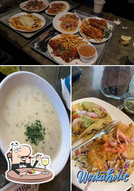 Еда в "California Fish Grill"