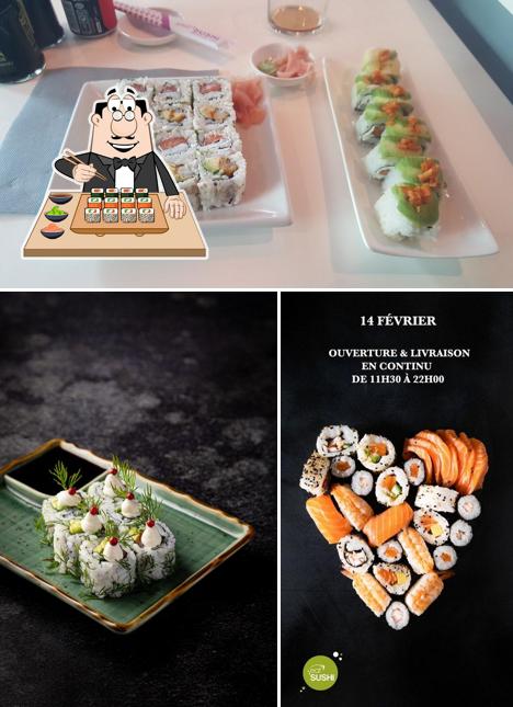 Essayez de nombreuses options de sushi