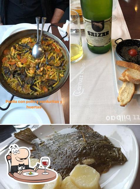 Еда в "Larruzz Bilbao"