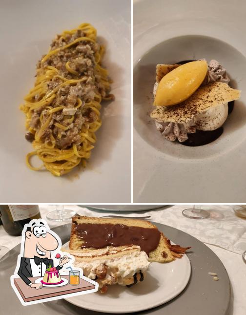 Ristorante Belvedere serve un'ampia selezione di dessert