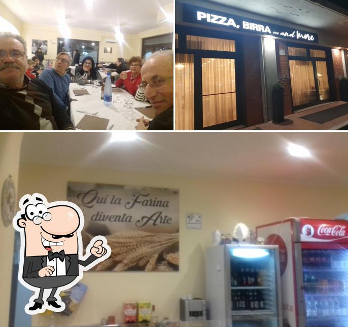 Gli interni di ARKE' Pizzeria