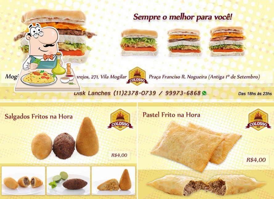 Comida em Lanches Colosso