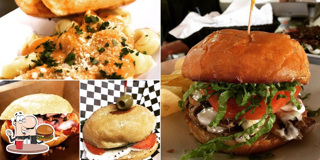 Try out a burger at Petrinis On The Go